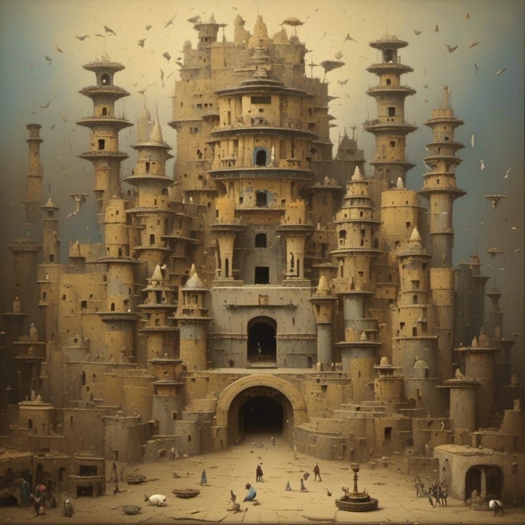 Aztec Temple in Mexico: A Vibrant Historical Scene