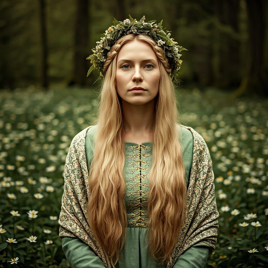 Tamfana: German Goddess in a Sacred Grove