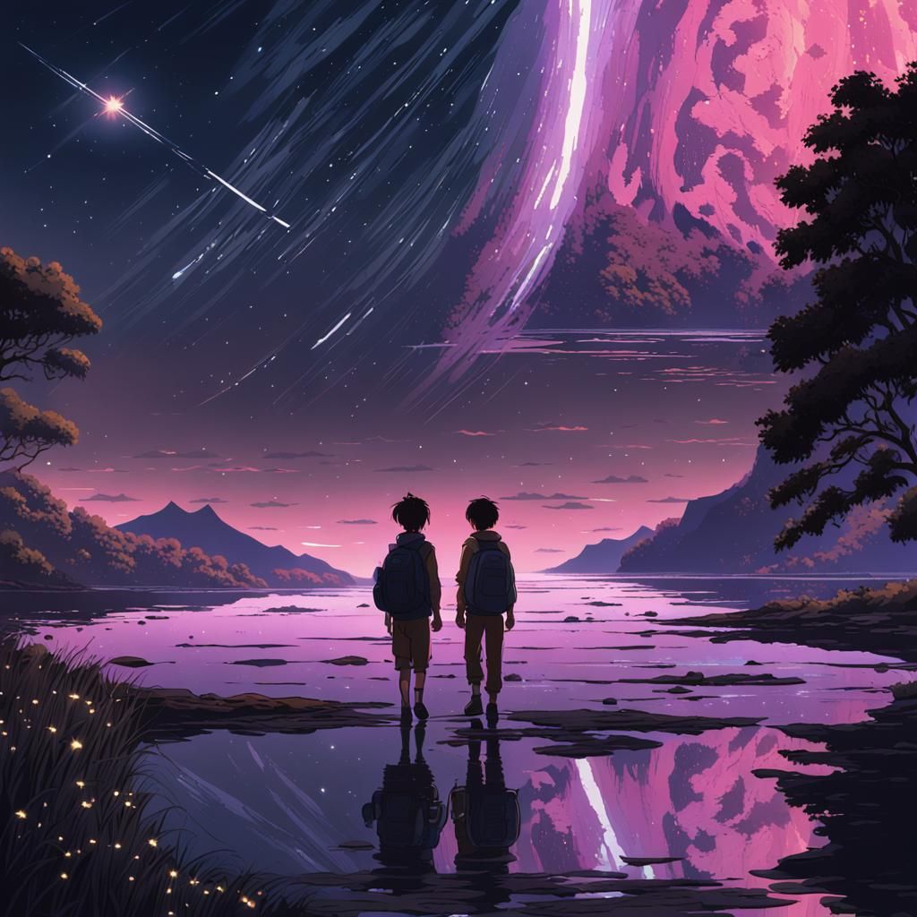 Anime Planet Walkers Under Falling Stars