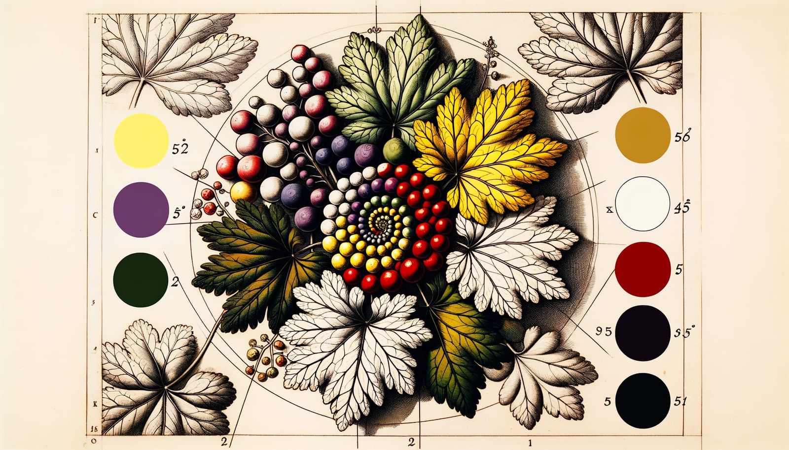 Renaissance Art of Fleshy Leaf Rosette and Storage Organ