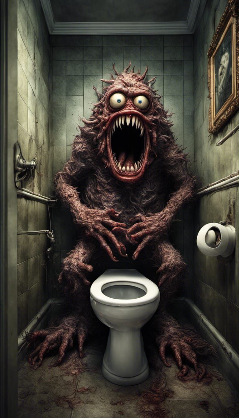 Beware The Toilet Monster
