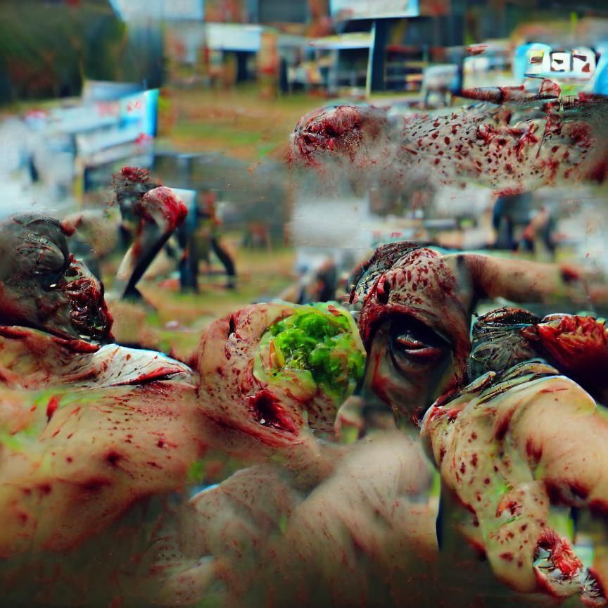 Gory Zombie Apocalypse in 4K