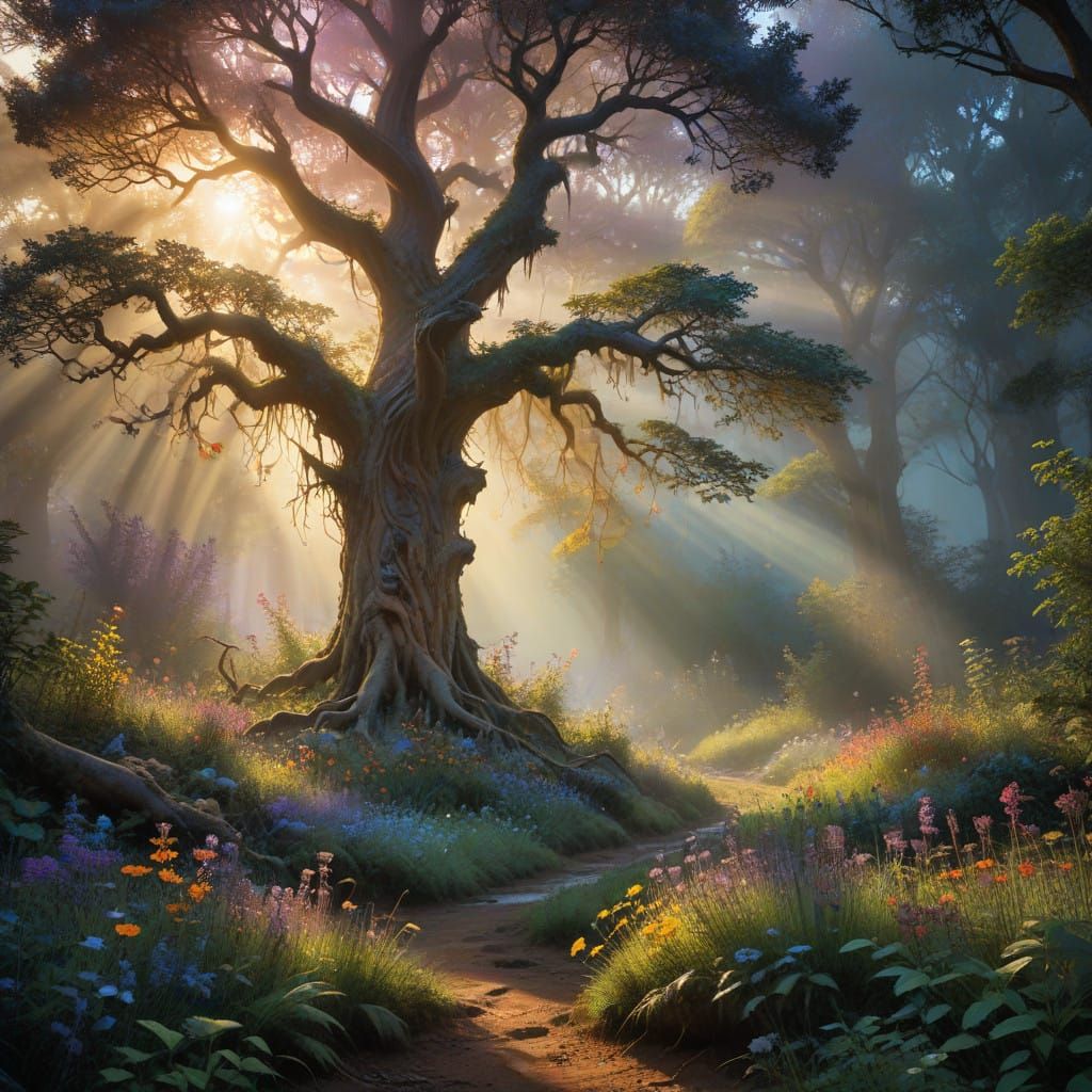 Enchanted Forest Dreamscapes in Digital Art