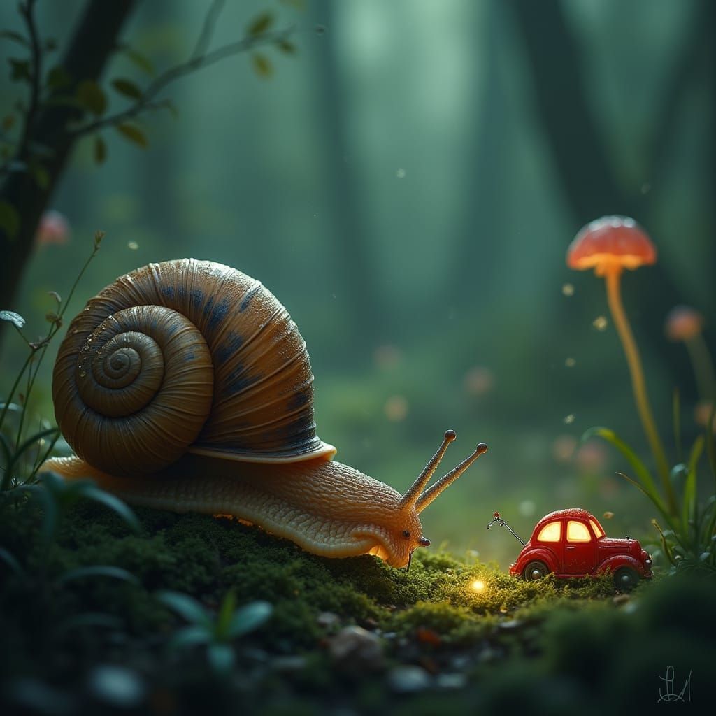 Snail's-Eye View: A Tiny World of Discovery
