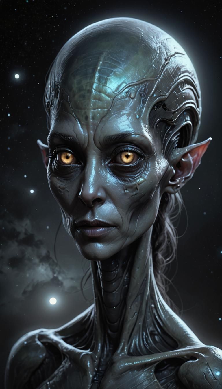 "Female Alien from Sirius B" #3