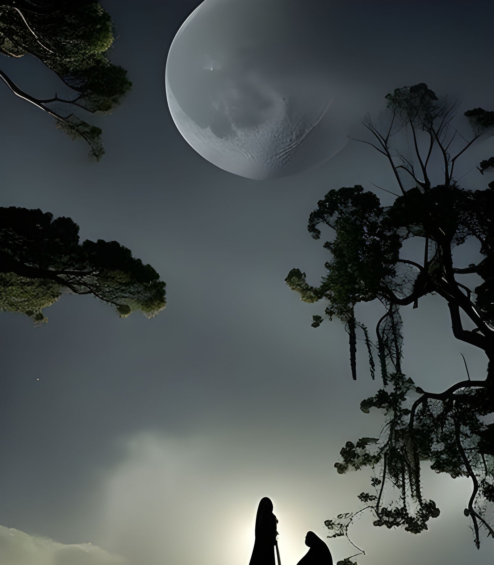 Epic Tears from the Moon Fall as Rain