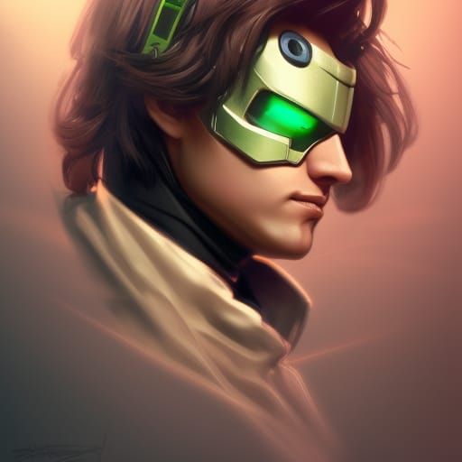 Kamen Rider Portrait in Hyperdetailed 8k Resolution