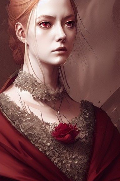 Queen Catherine of Aragon: Digital Art Portrait