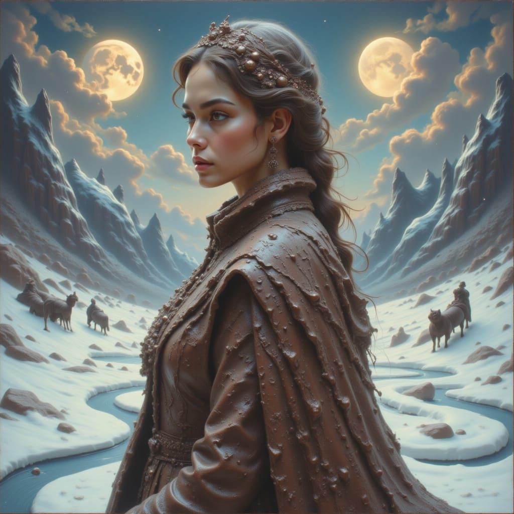 Tsarina Evdokija: Siberian Princess in Sci-Fi Attire