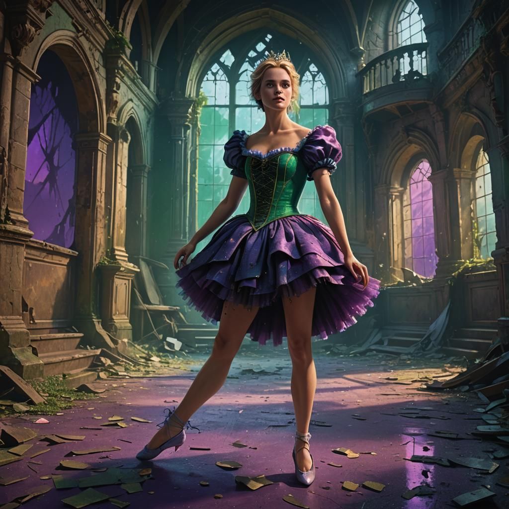 Dark Ballet: Cinderella, Fantasy Villain in Gothic Ruins