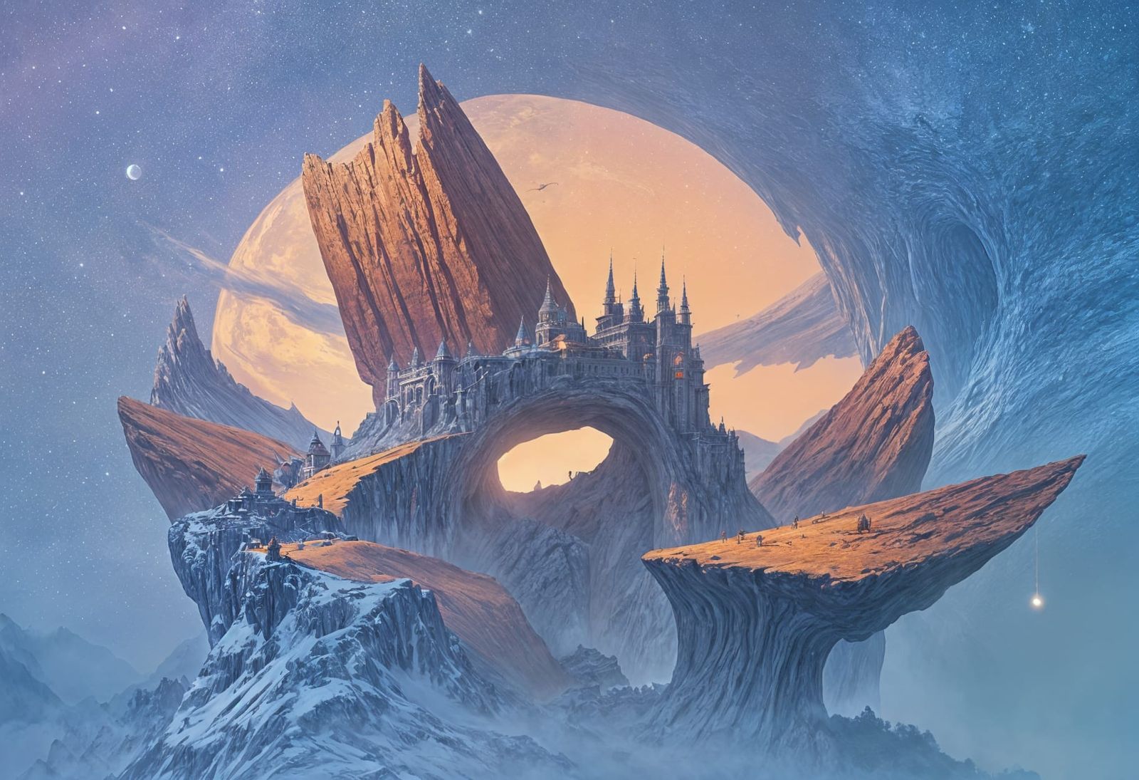 Fantasy Film Opening Credits: Digital Art Masterpiece