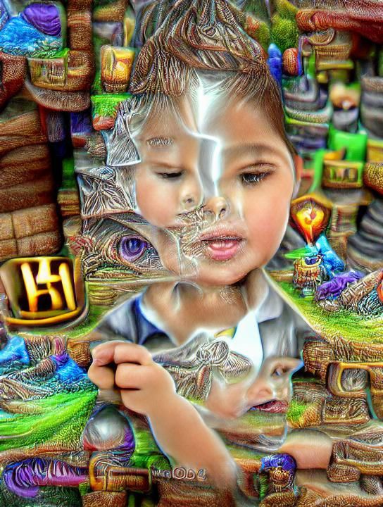 A child's hidden magic