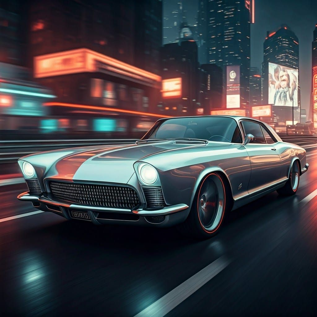 2026 custom retro future concept car Buick Rivera