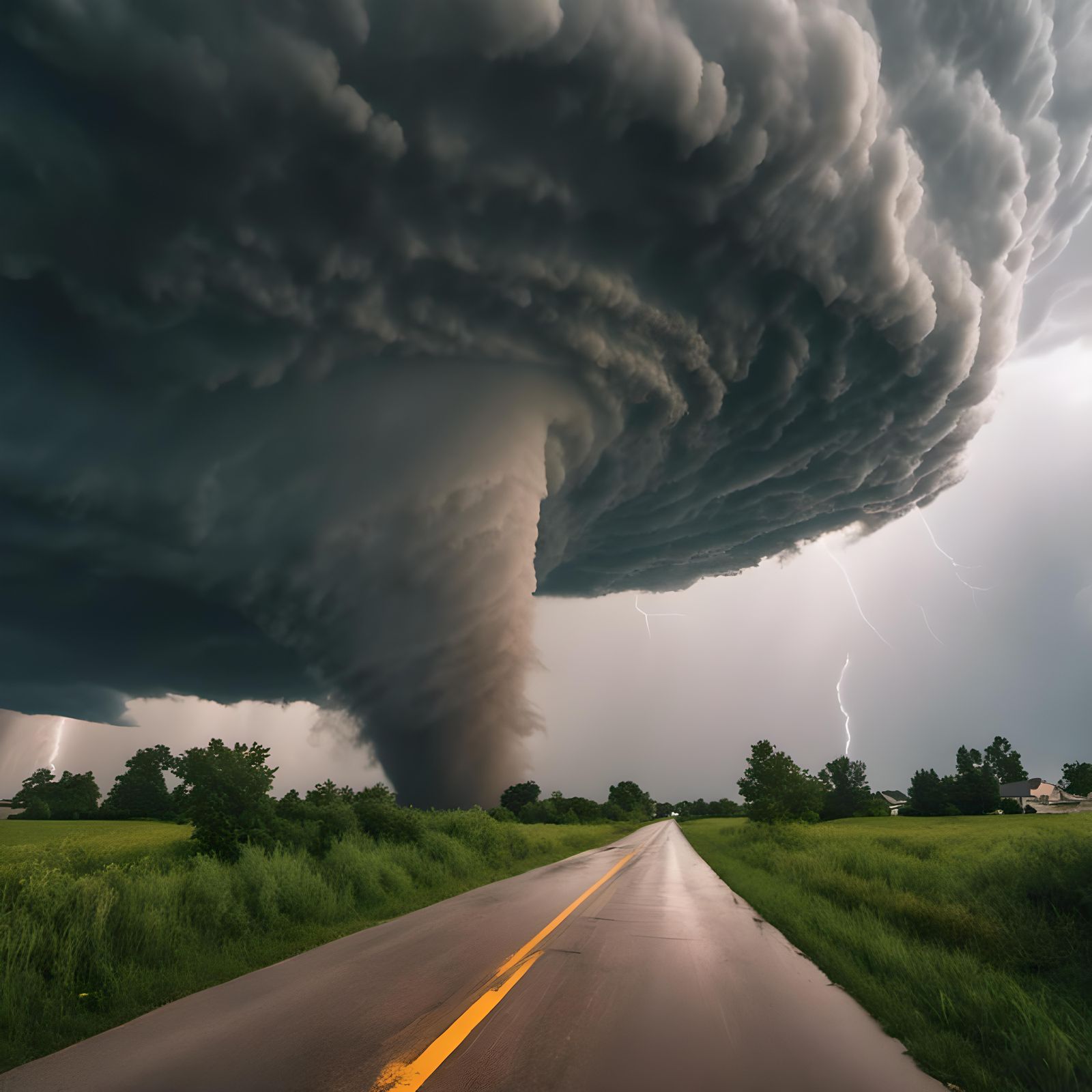 Deadly Tornado Close-Up: Storm Photography