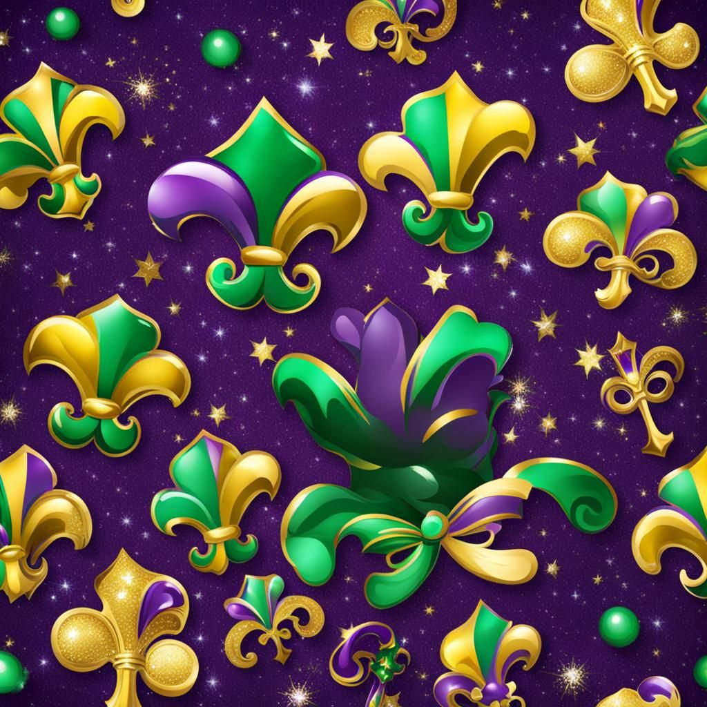 Mardi Gras Sparkly Celebration