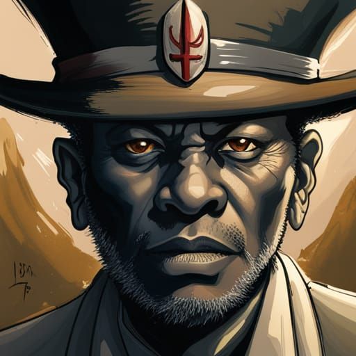 Sinister Papa Legba, Greg Rutkowski Style