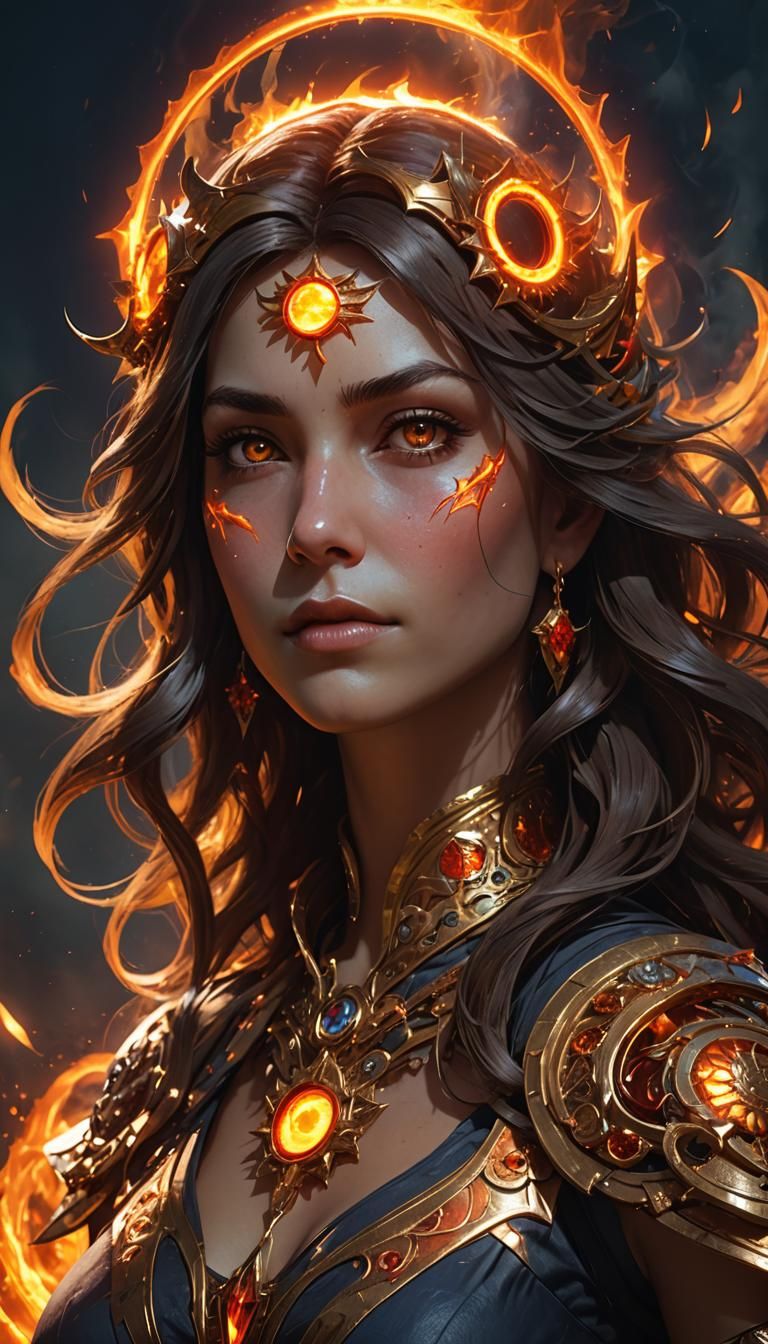 Spectacular Ring of Fire Solar Eclipse Portrait