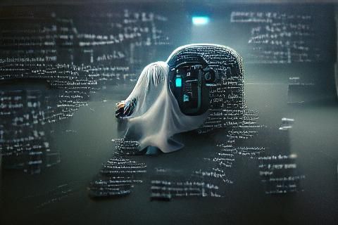 Ethereal Ghost Concealed in Digital Code