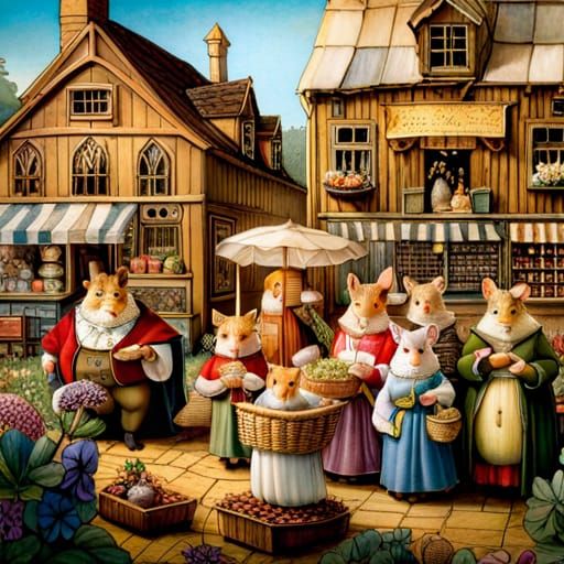 The MouseyTown Residents