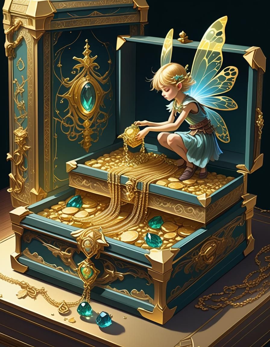 Fairy Thief Steals Necklace: Anime Graphic Novel