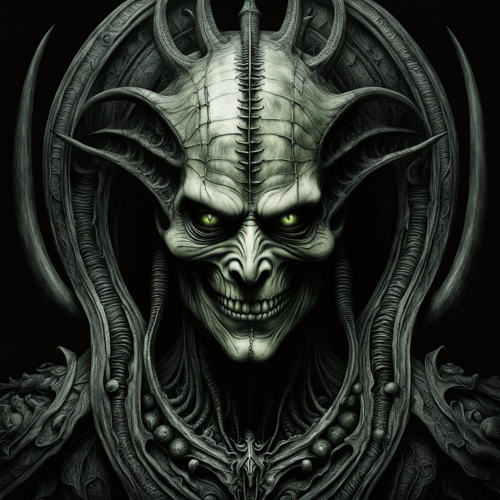 Dark Surrealist Masterpiece of Pure Evil