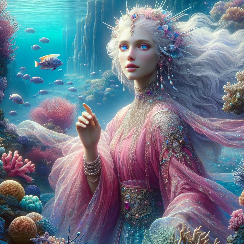 Ava - Sea Princess - Keeper of the Secrets of the Sea - Mermaid
