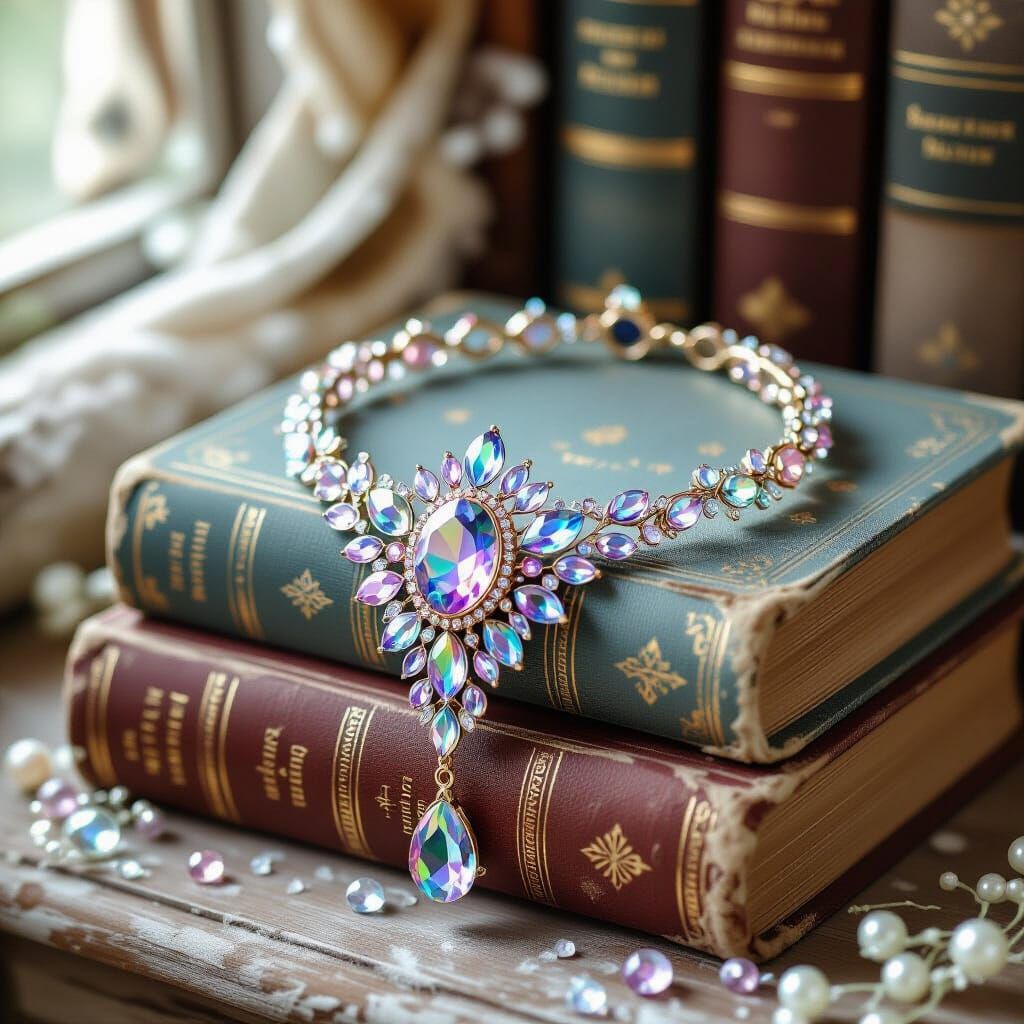 Ethereal Jewellery with Sparkling Crystals and Gemstones