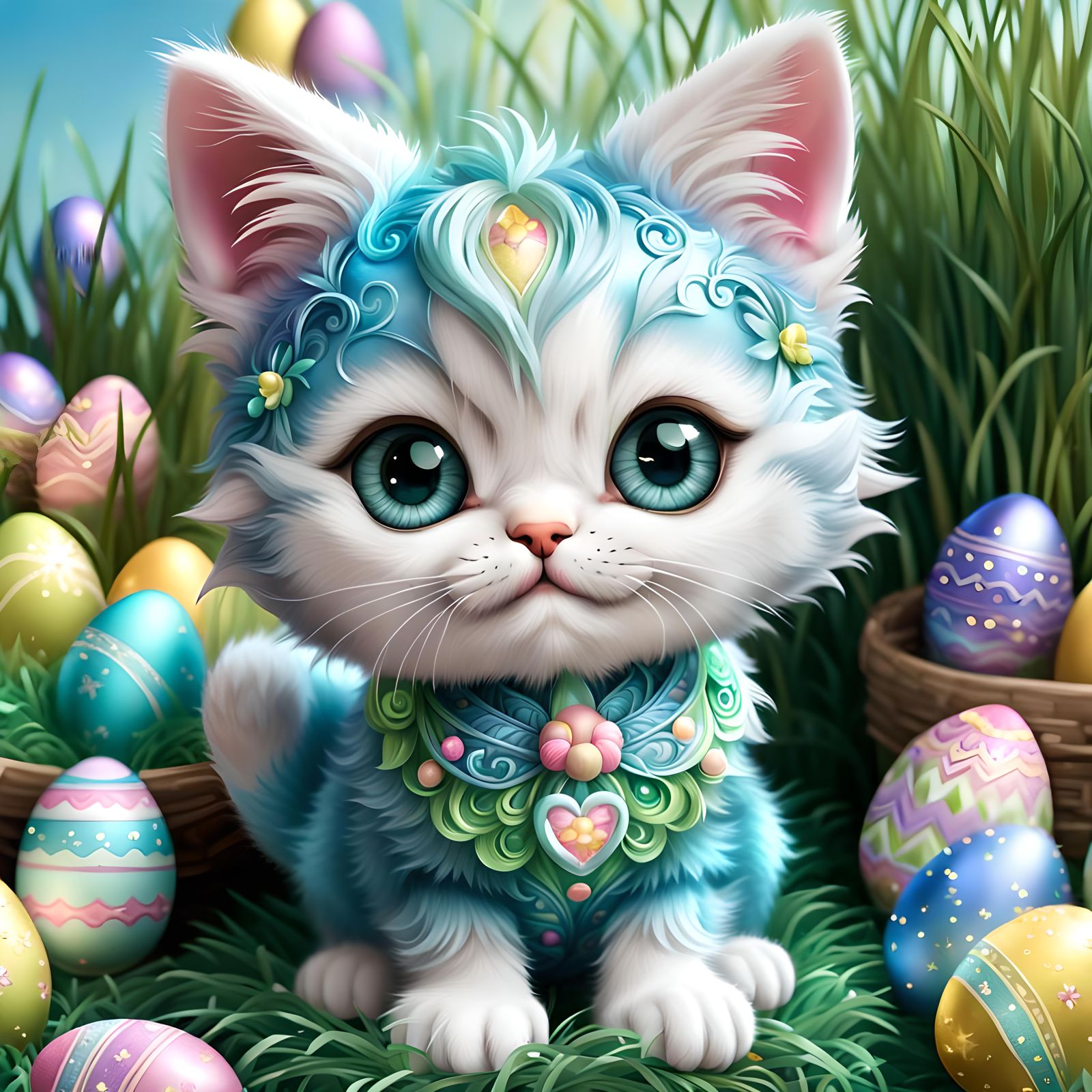 Easter Kitten 2