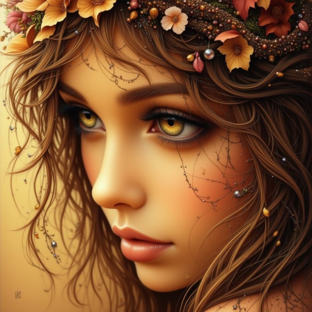 Elegance Clings to Her