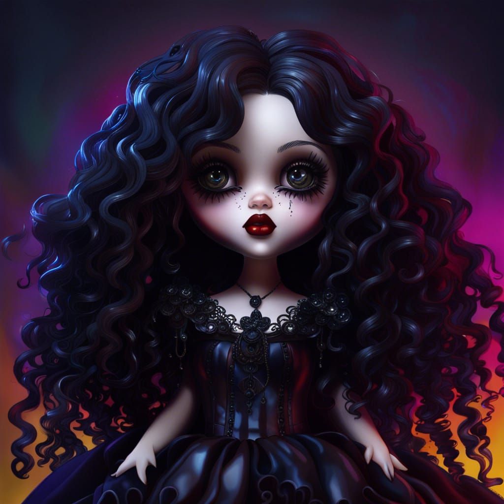 Gothic doll