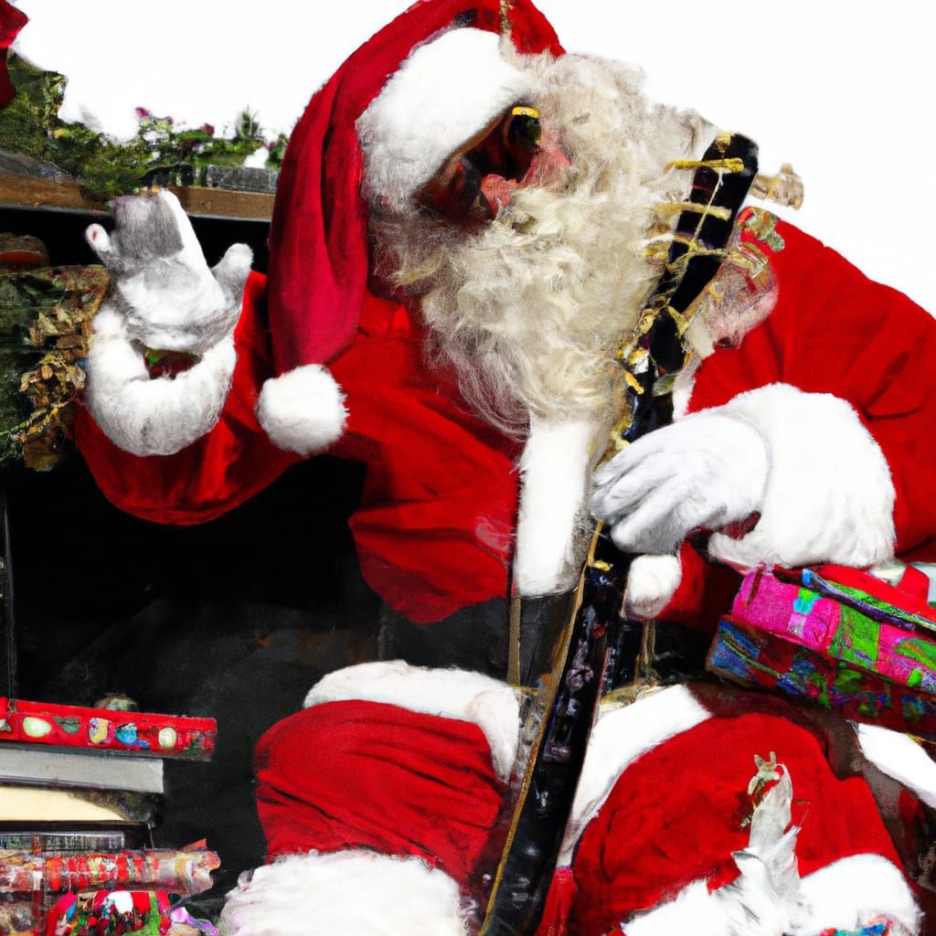 Santa Claus's Missed Christmas: A Humorous AI Rendition