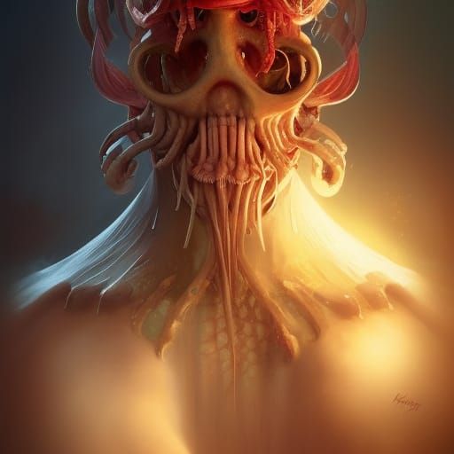 Davy Jones' Heart: Detailed Digital Concept Art