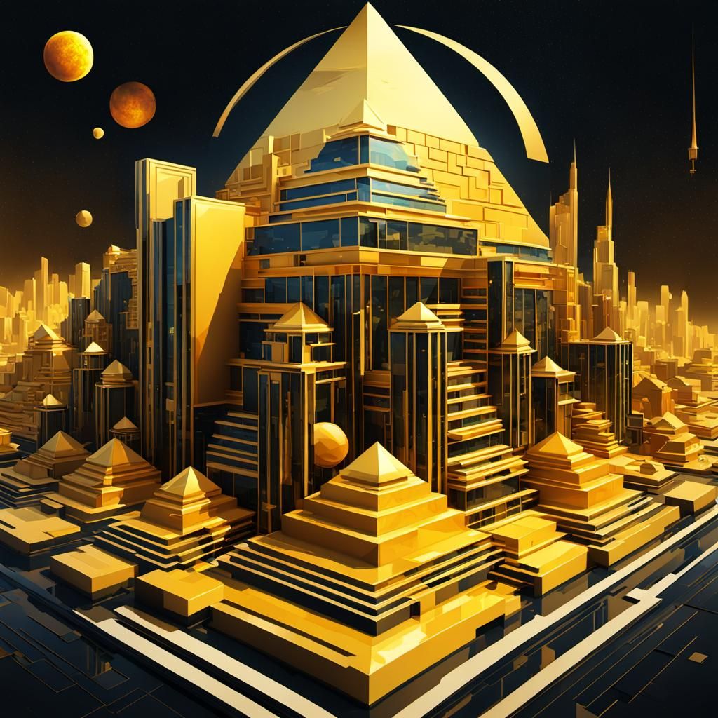 Yellow Cityscape