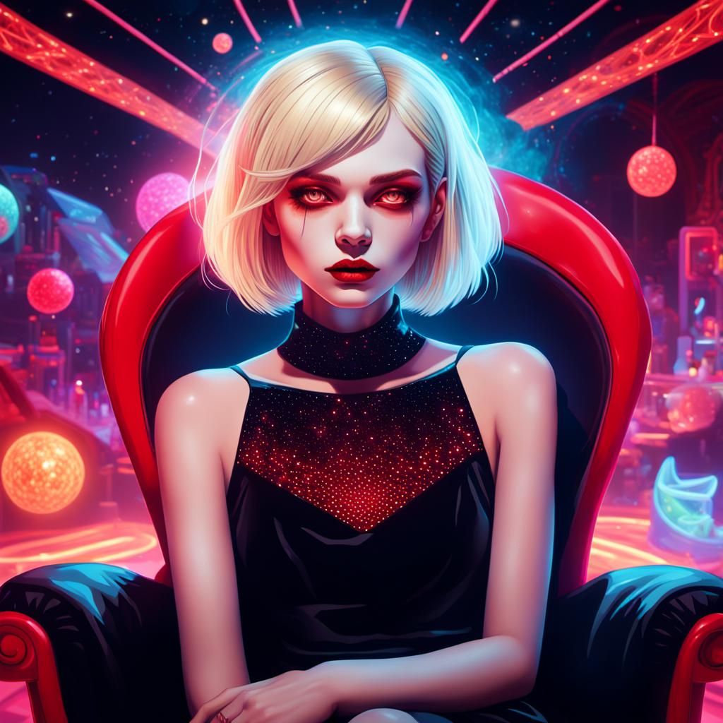 Vampire in Cosmic Nightclub, Melancholic Glow