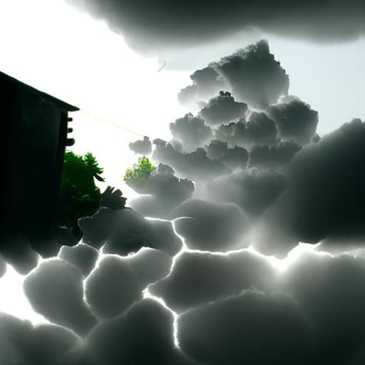 Dramatic Thunderstorm with 3D Rendering