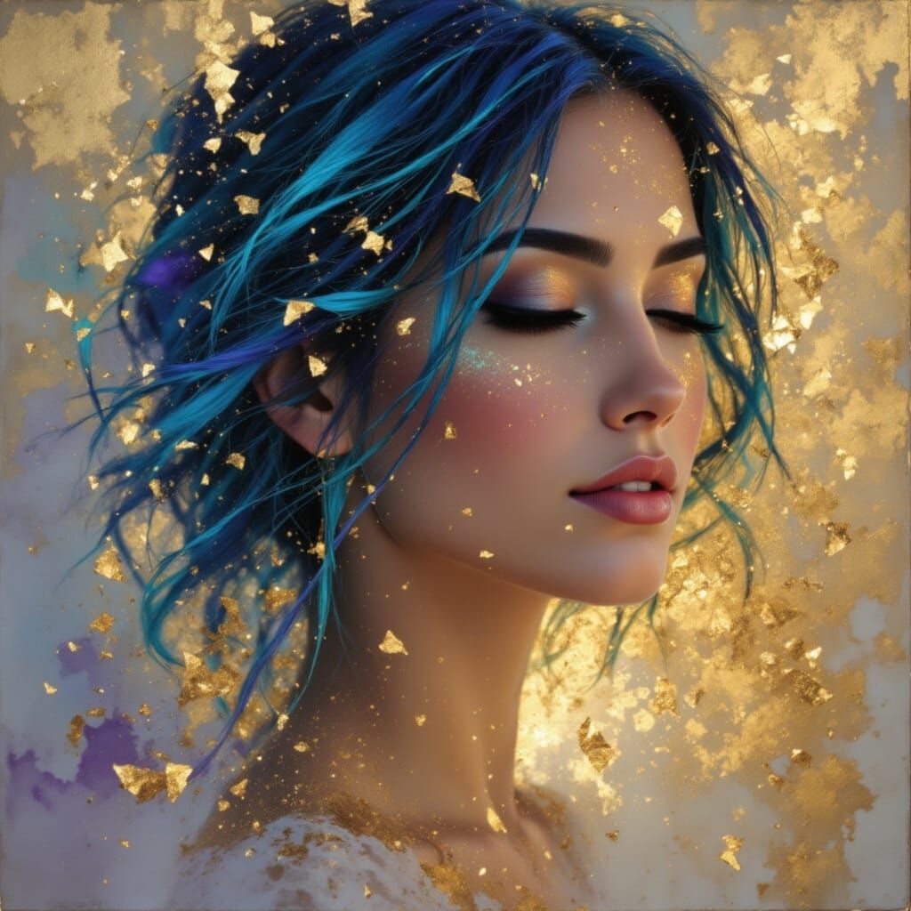 Abstract Digital Art - Shattered Reality