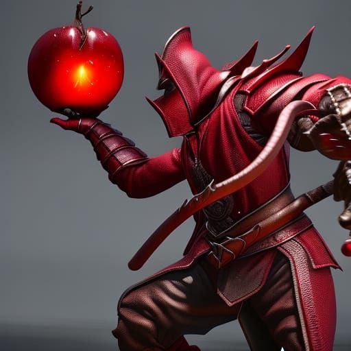Strawberry Man vs. Apple Man: Dark Fantasy Battle