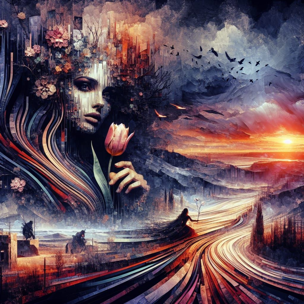 Dark surreal masterpiece