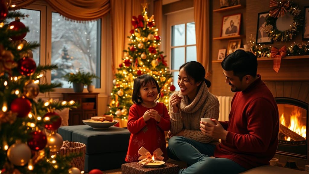 Love and Unity in a Chinese-Indonesian Christmas Celebration