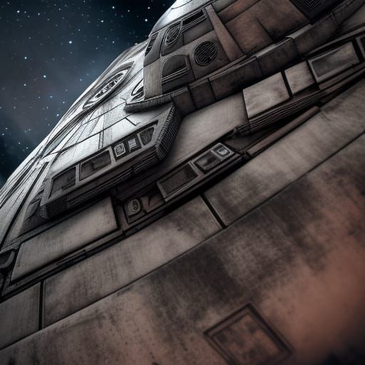 Hyperrealistic Star Wars Cinematic Scene