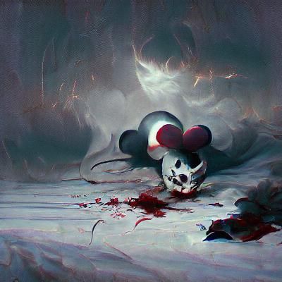 Sinister Mickey Mouse Artwork by Greg Rutkowski