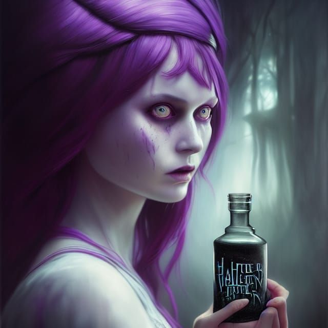 Alice in a Bottle: Sinister Cover Art