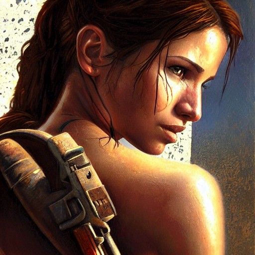 Adventurers Portrait in Oil Painting Style