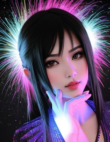 Abstract Illusion Generated by AI