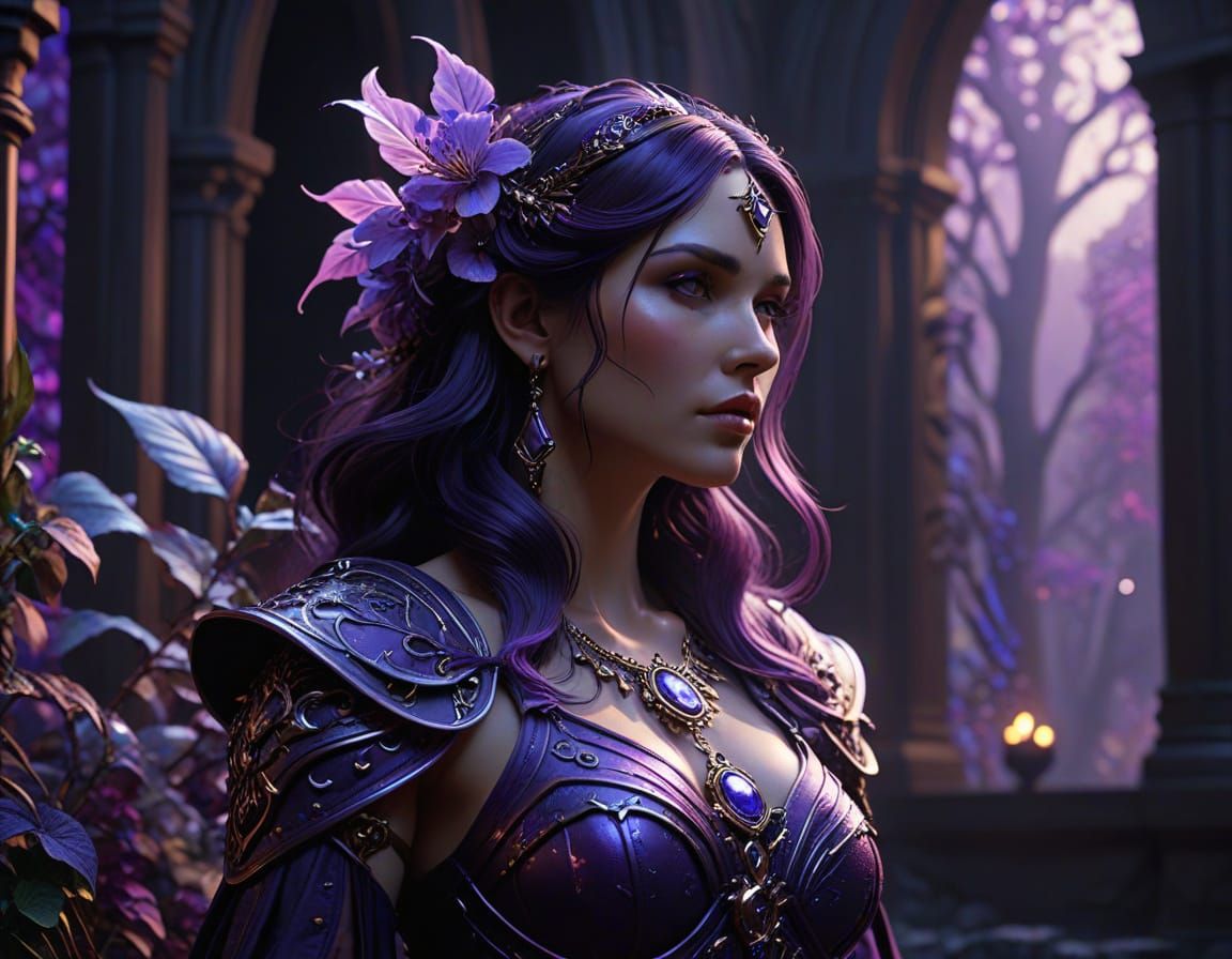 Ethereal Dark Fantasy Realm