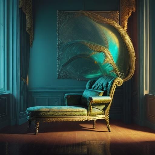 Glamorous Sagittarius Archeress in Opulent Setting