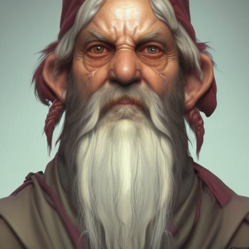Old Gruff Gnome Priest