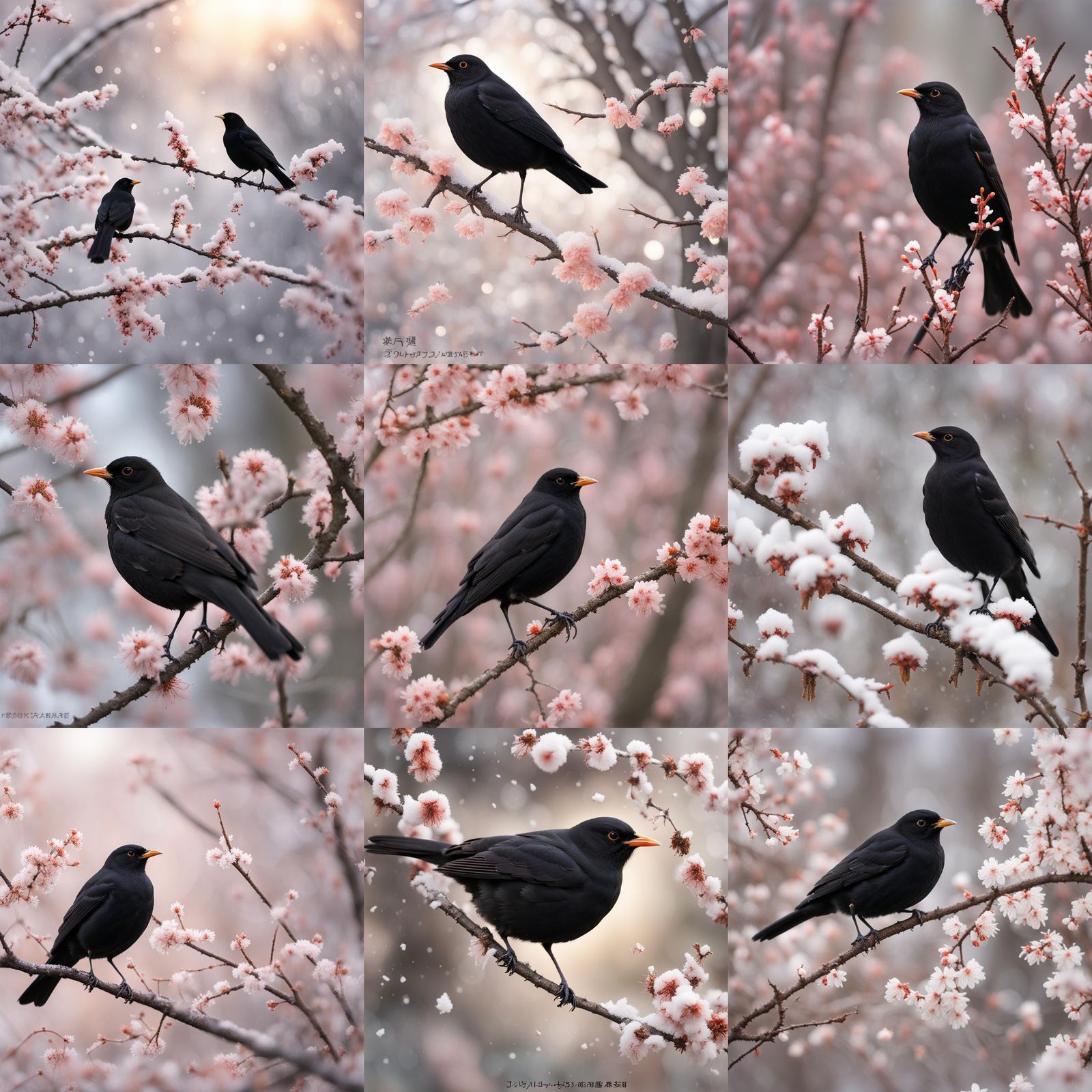 The Three Days of Blackbird: A Winter Omen