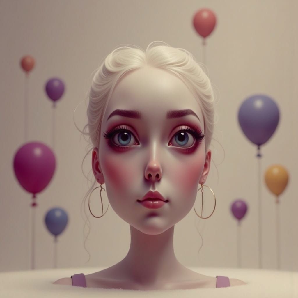 Apple Typography: 'A' in Digital Art