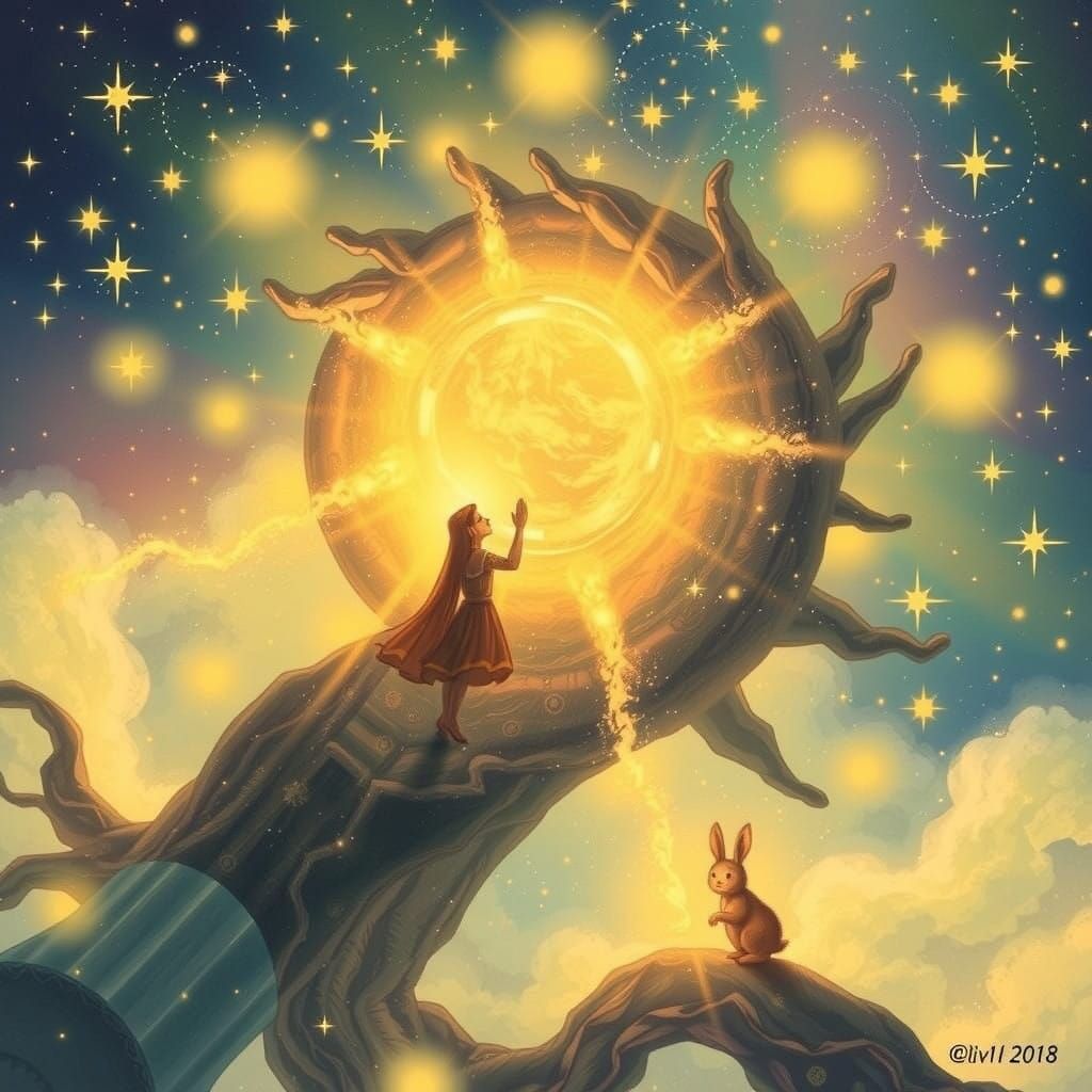 Ethereal Realm of Auronasha in Radiant Splendor